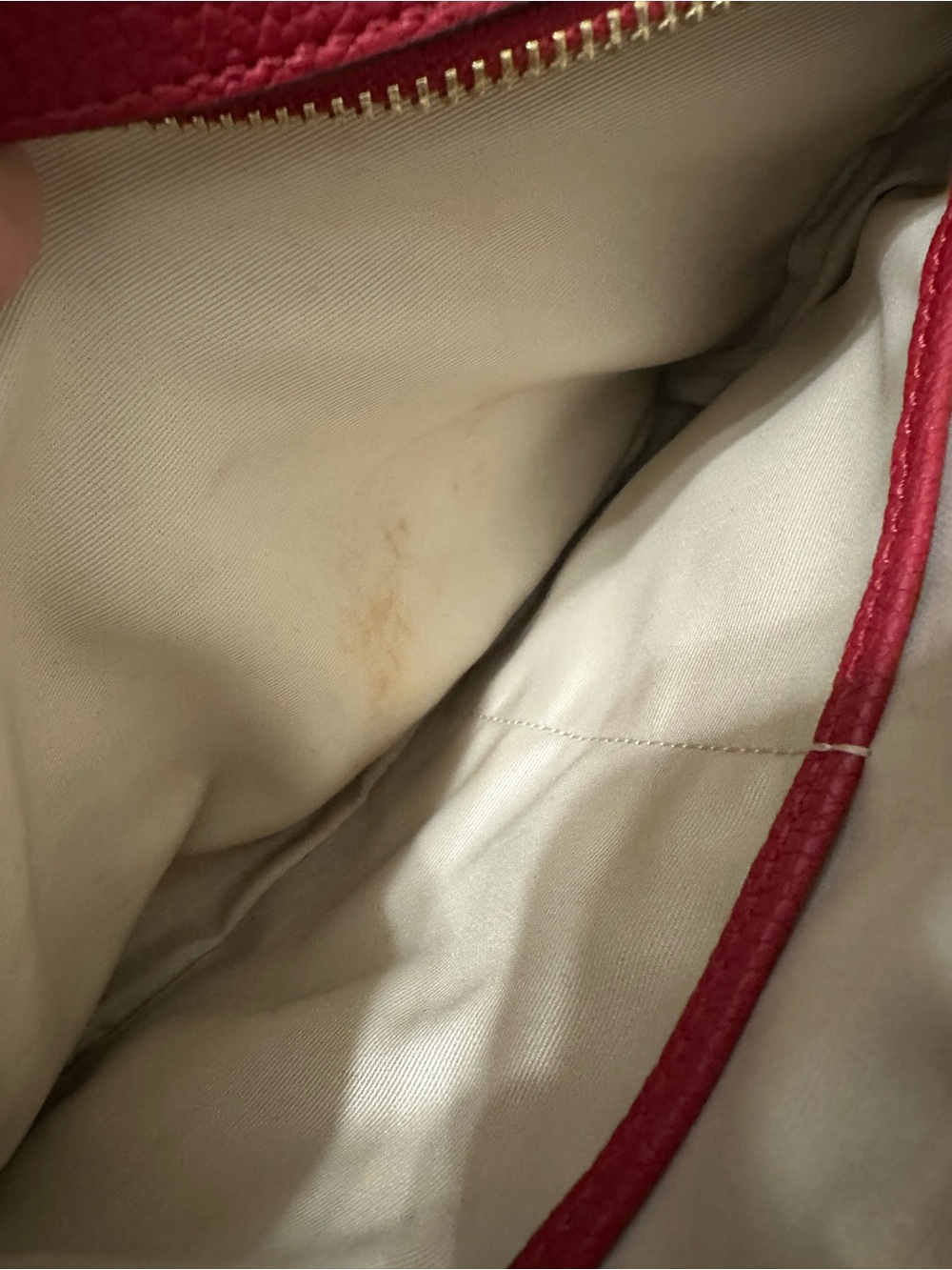 Lauren Ralph Lauren Red Leather Crossbody Camera Bag RL Logo - Picture 13 of 13